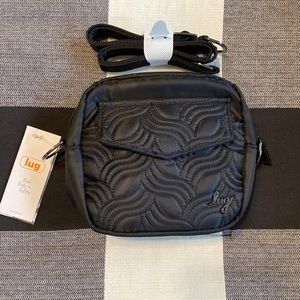 NWT Exclusive Lug Swing Convertible Crossbody Bag Black